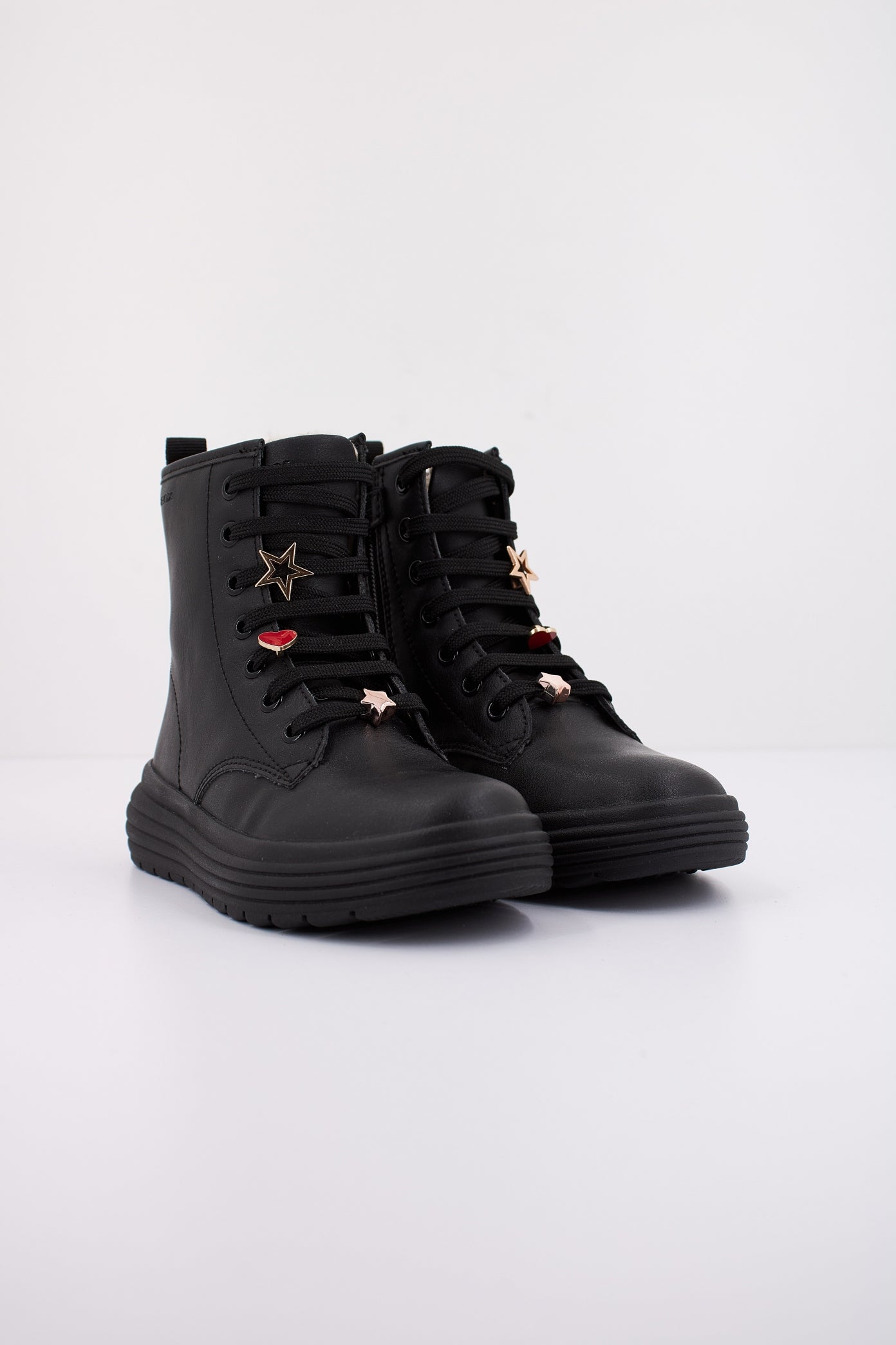 GEOX J PHAOLAE GIRL en color NEGRO (2)