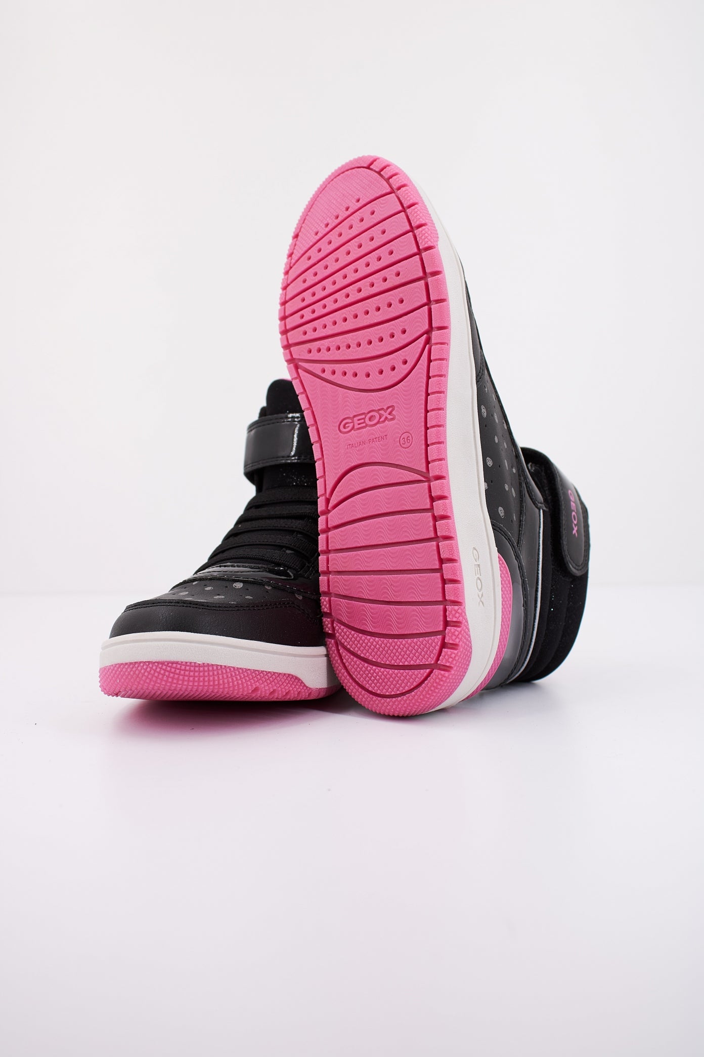 GEOX J WASHIBA GIRL en color NEGRO (5)