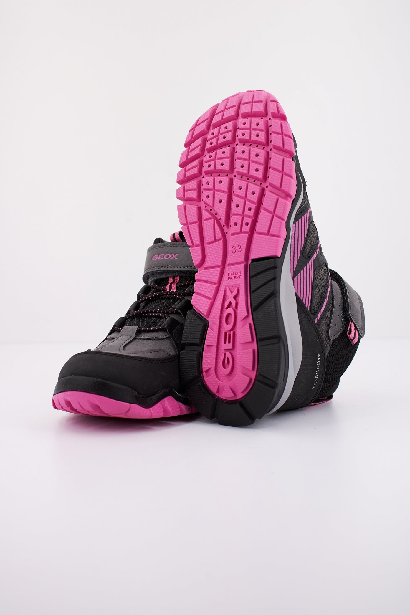 GEOX J MONTRACK GIRL B AB en color GRIS (5)