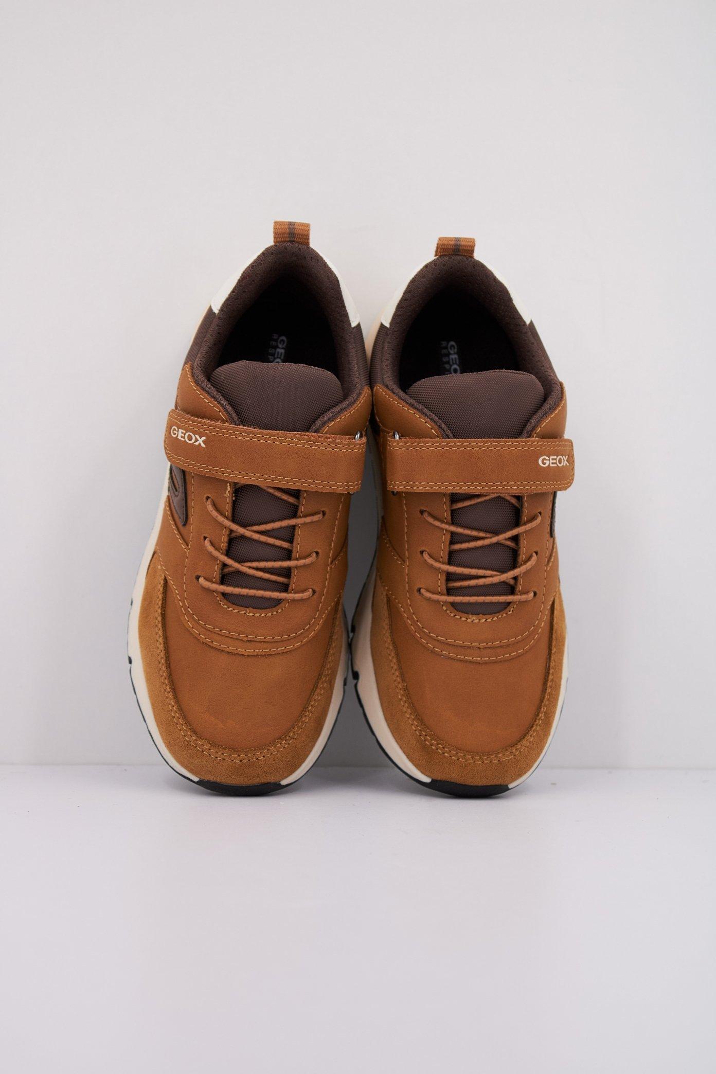 GEOX J ROONER en color MARRON CLARO (3)