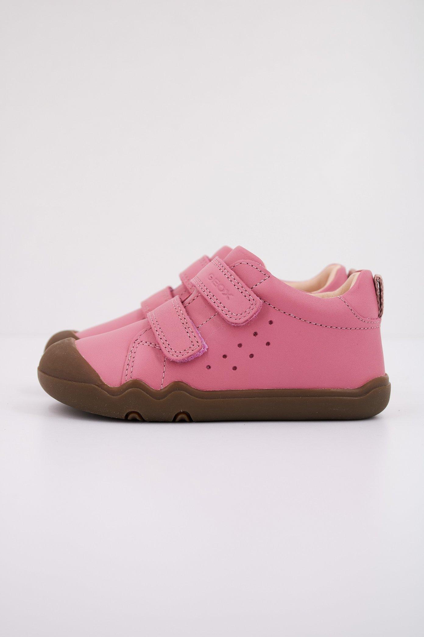 GEOX B STEPPIEUP GIRL en color ROSA (1)