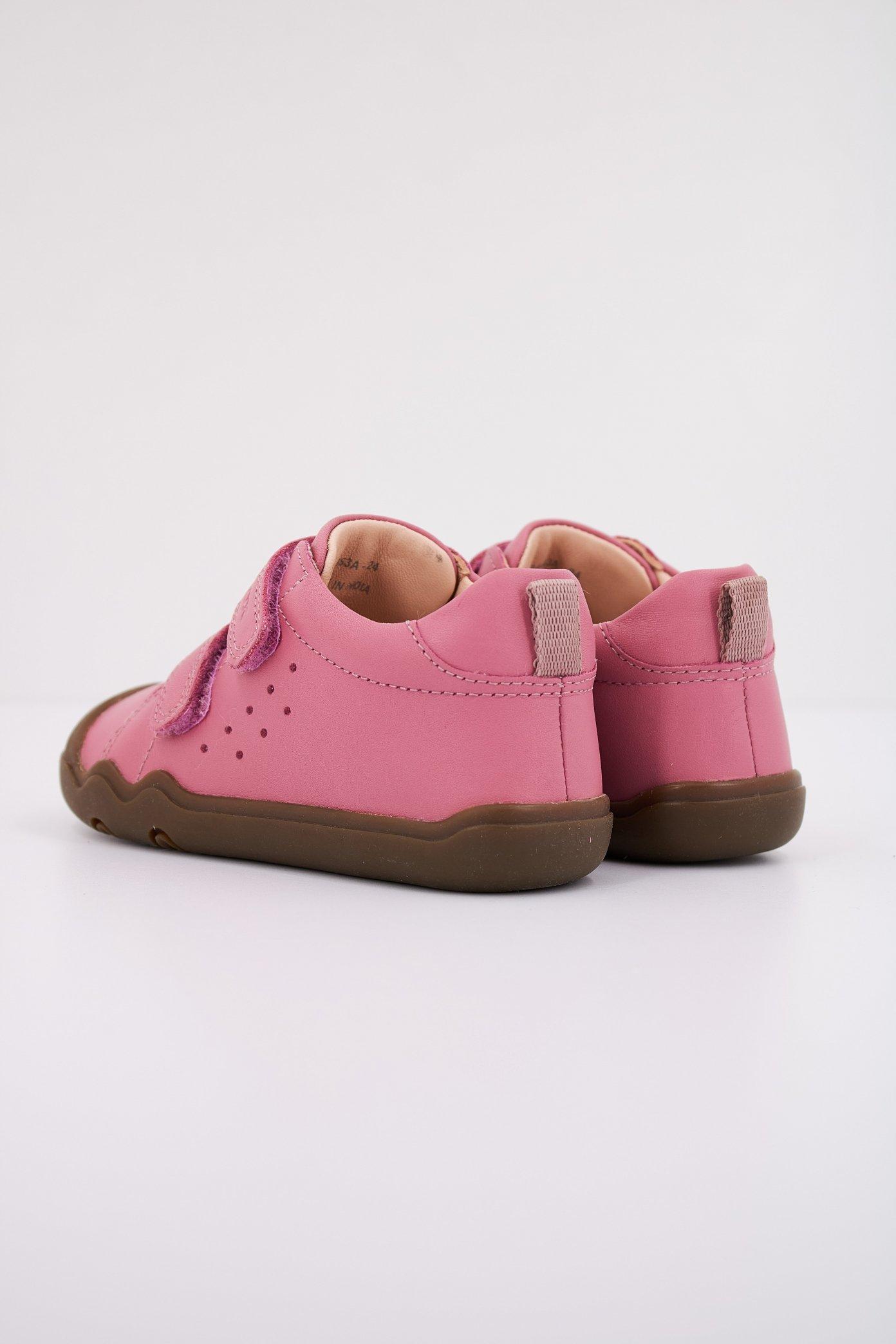 GEOX B STEPPIEUP GIRL en color ROSA (4)