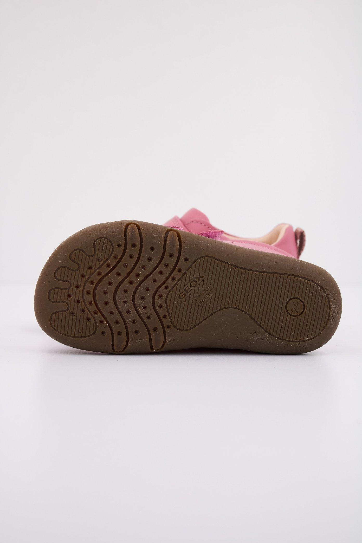 GEOX B STEPPIEUP GIRL en color ROSA (5)