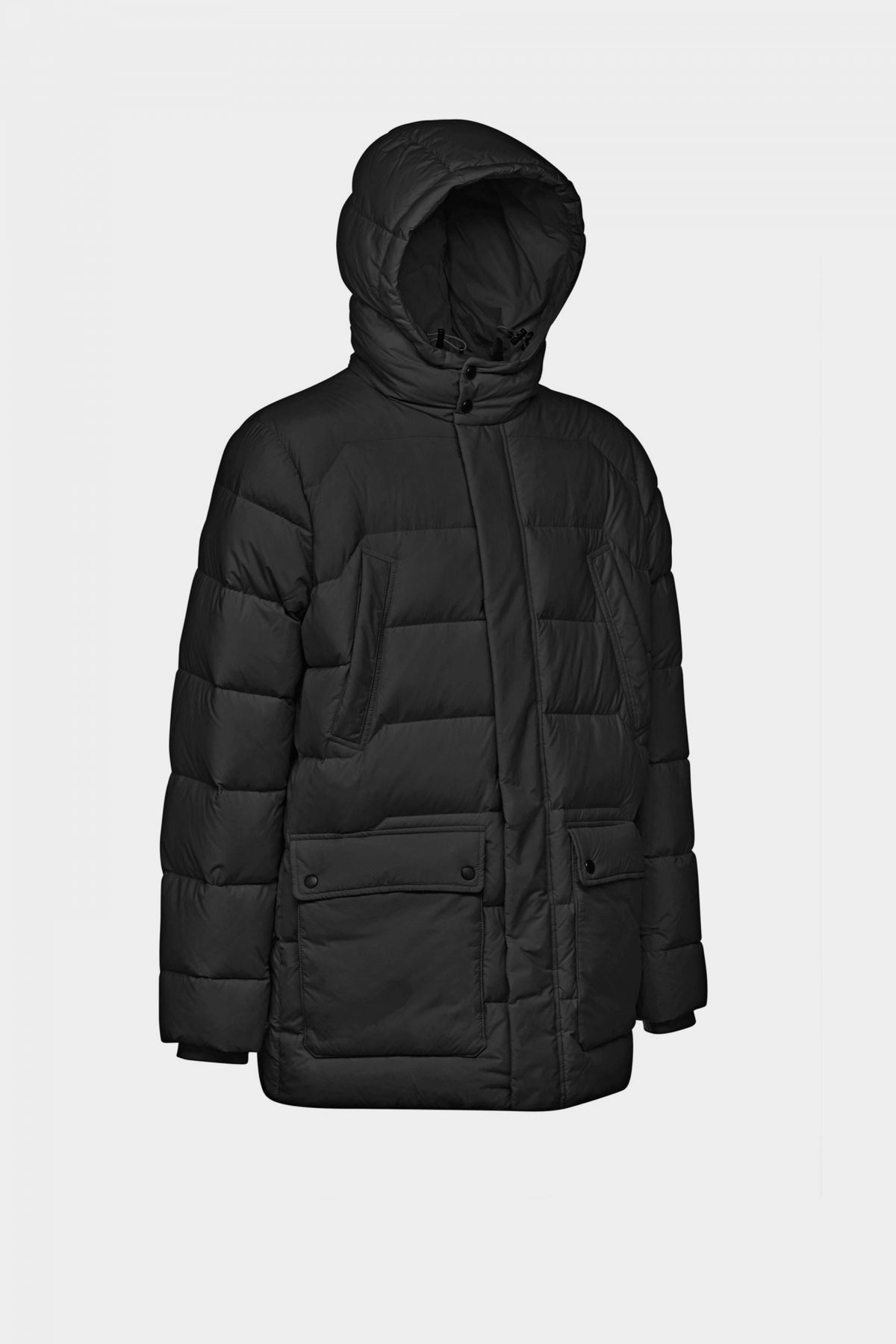 GEOX M ELVER PARKA en color NEGRO (3)