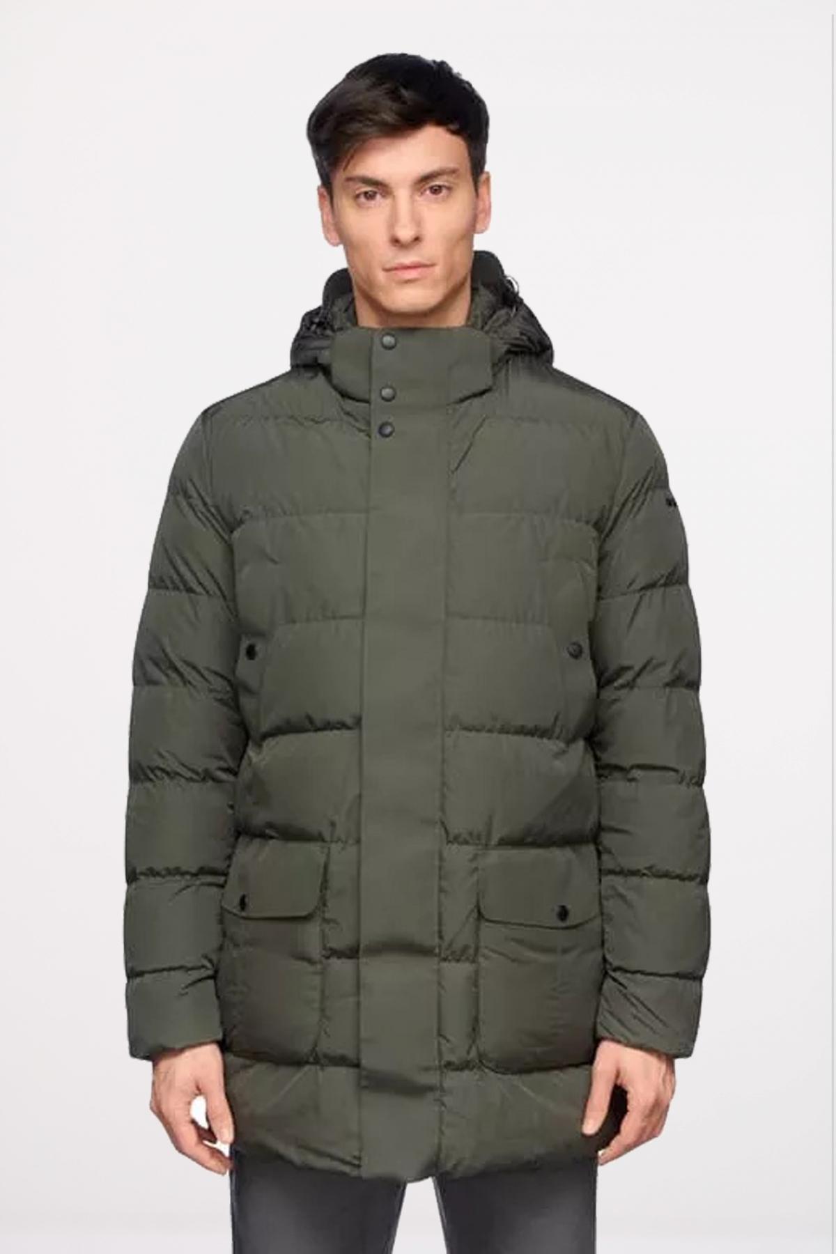 GEOX M PIEVE PARKA en color VERDE (1)