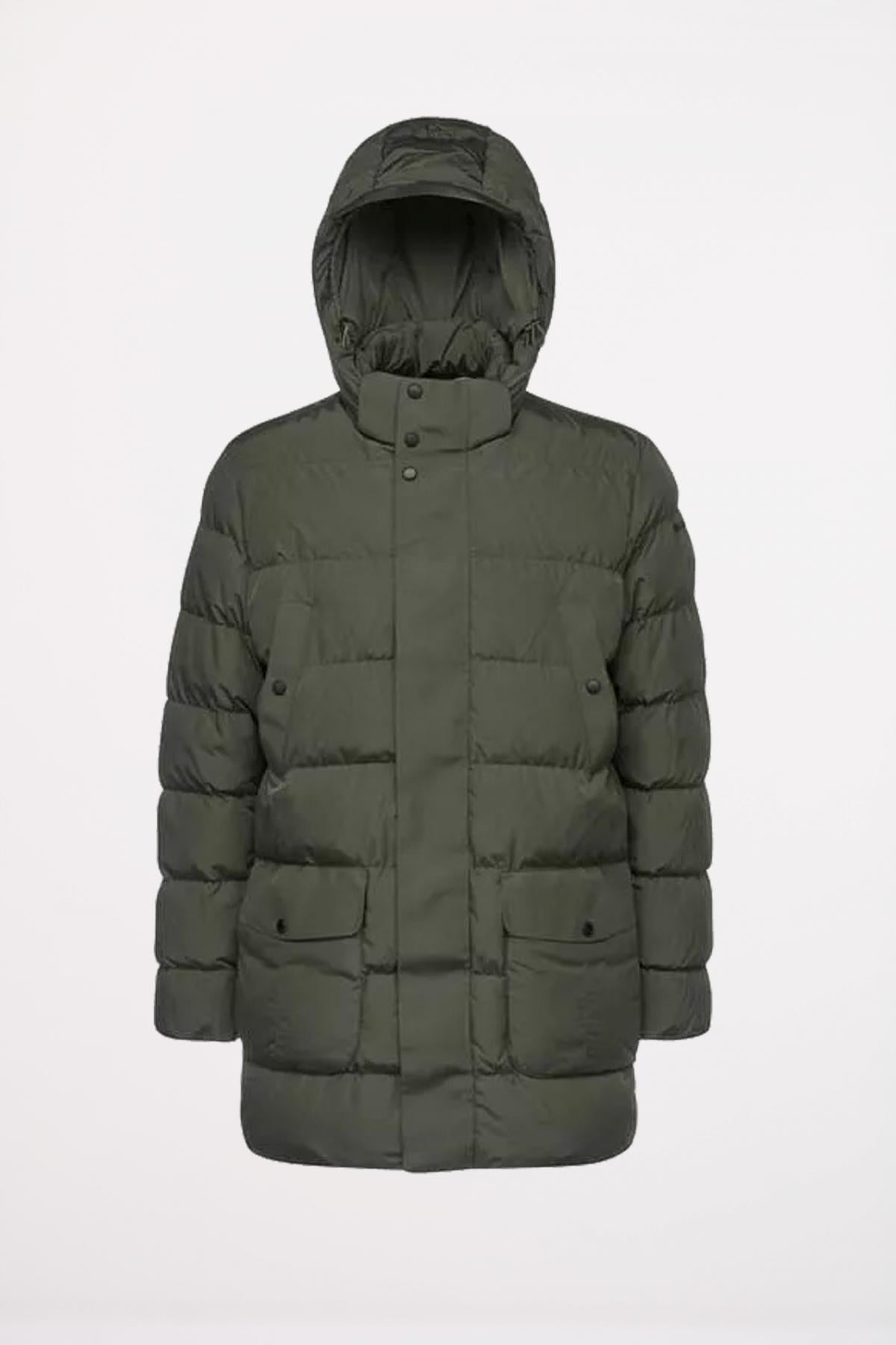 GEOX M PIEVE PARKA en color VERDE (2)