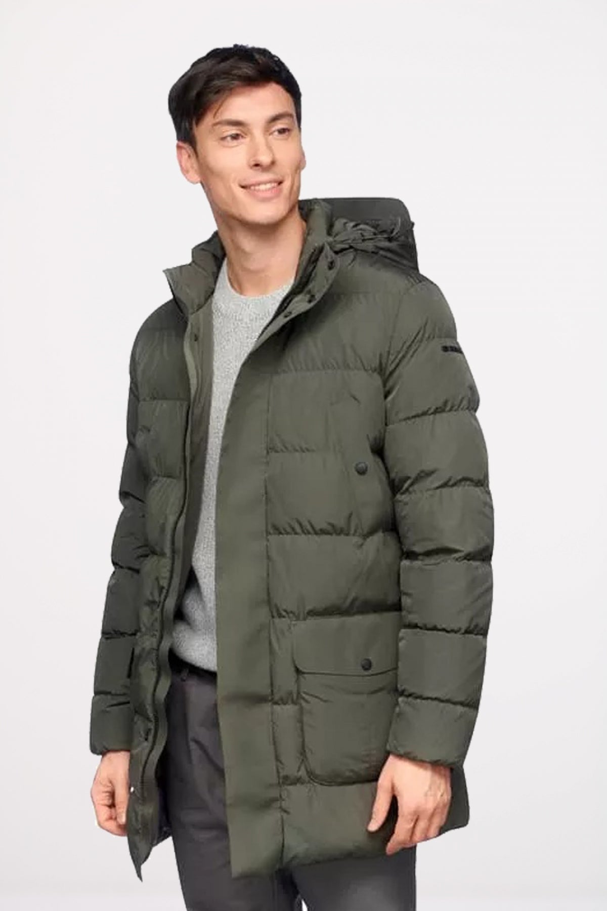 GEOX M PIEVE PARKA en color VERDE  (3)