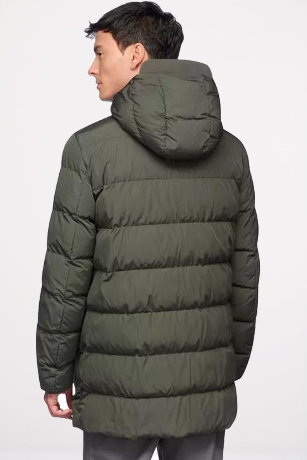 GEOX M PIEVE PARKA en color VERDE  (4)