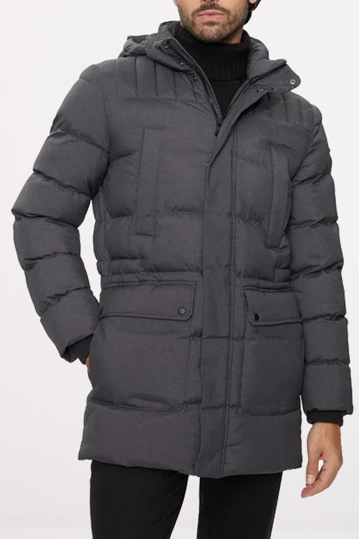 GEOX  M SANFORD HOOD en color GRIS  (1)