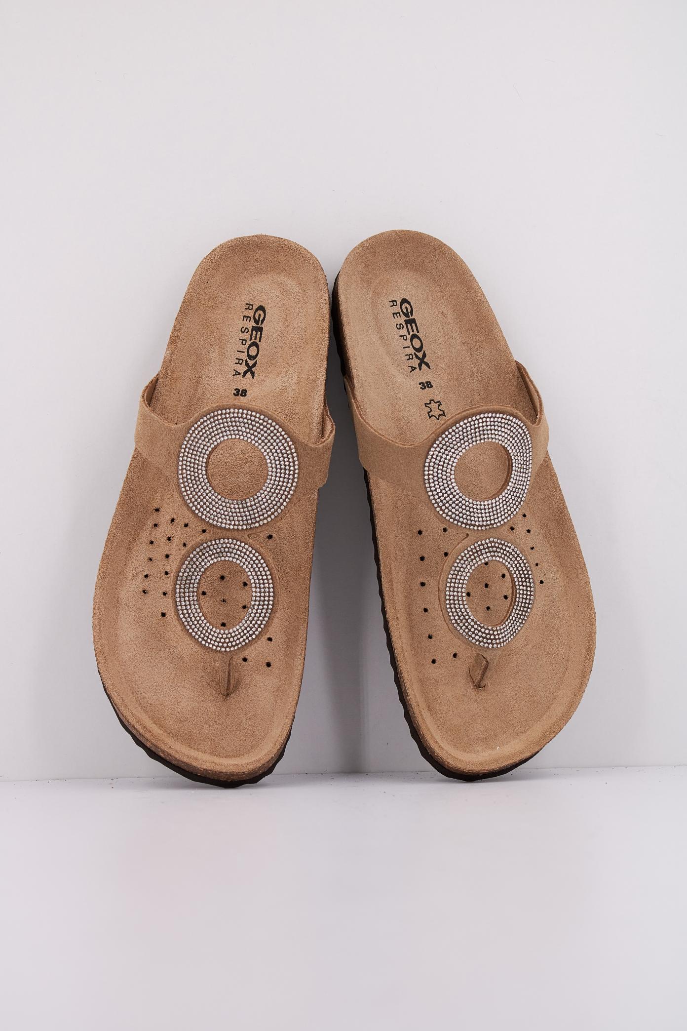 GEOX D BRIONIA en color MARRON CLARO (3)