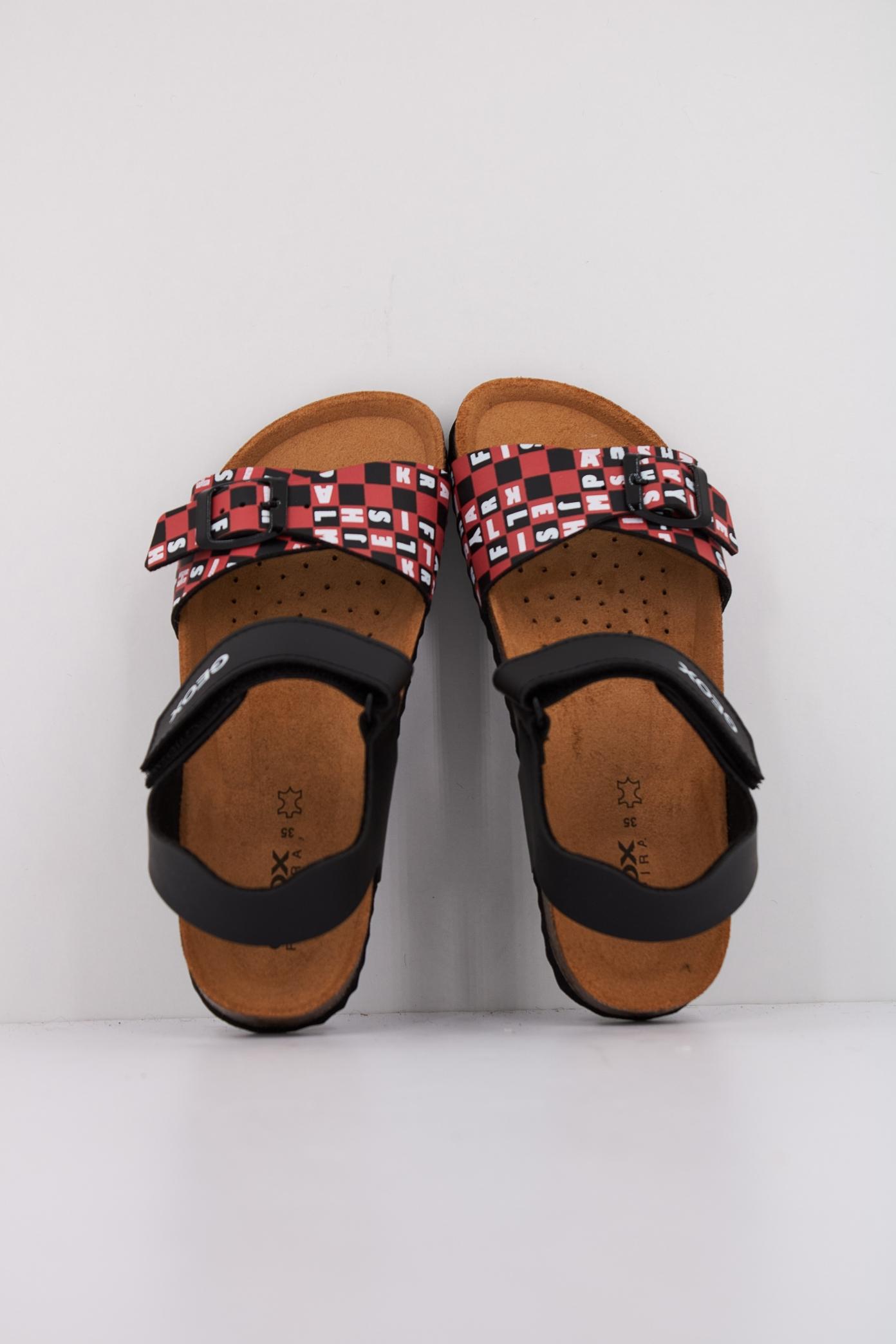 GEOX J GHITA BOY en color NEGRO (3)