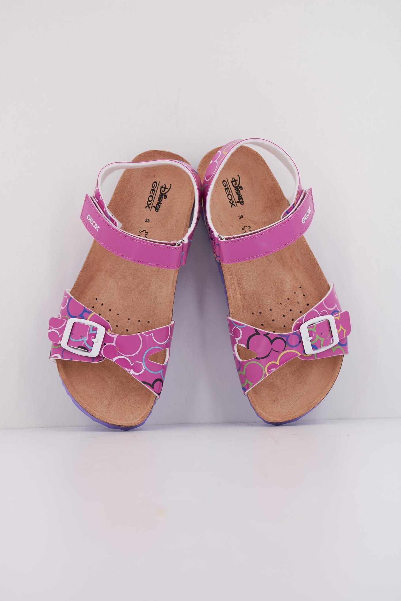 GEOX J ADRIEL GIRL en color ROSA (3)