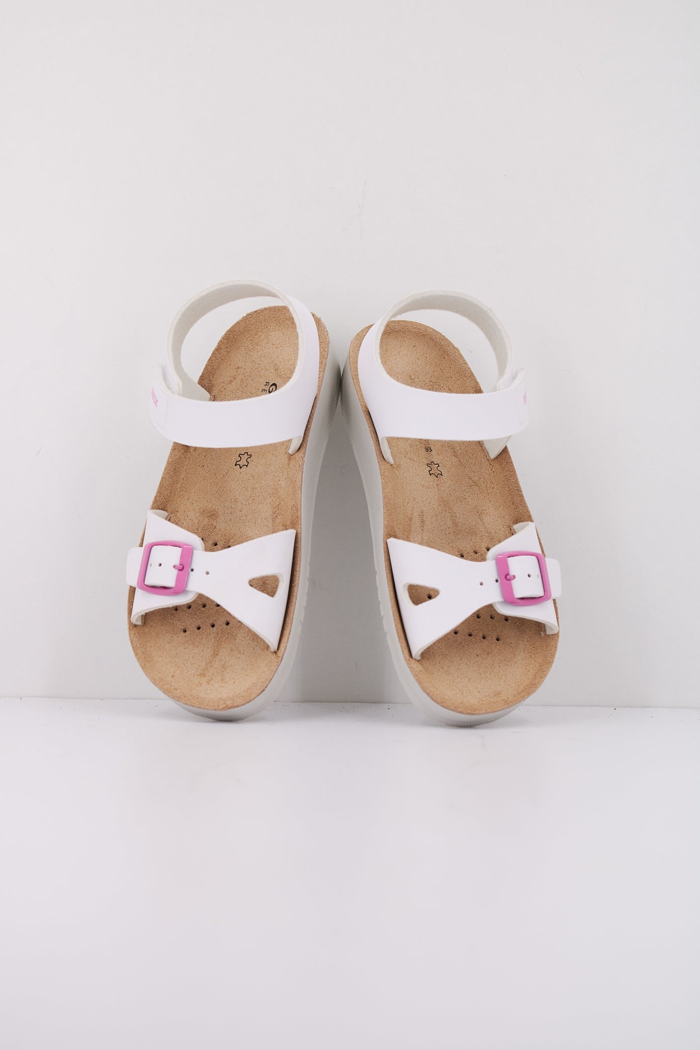 GEOX J SANDAL COSTAREI GI en color BLANCO (3)