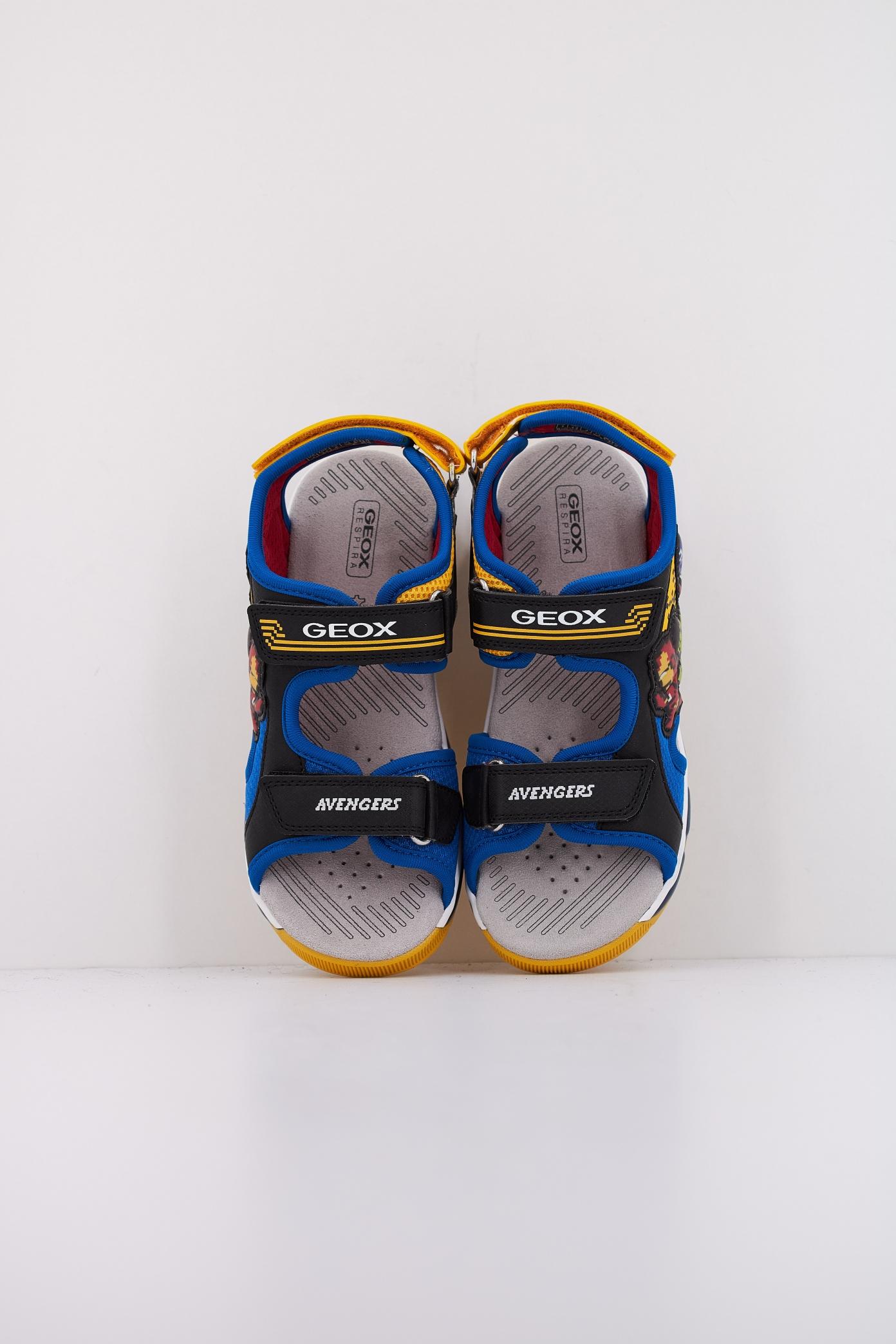 GEOX J SANDAL ANDROID BOY en color AZUL (3)