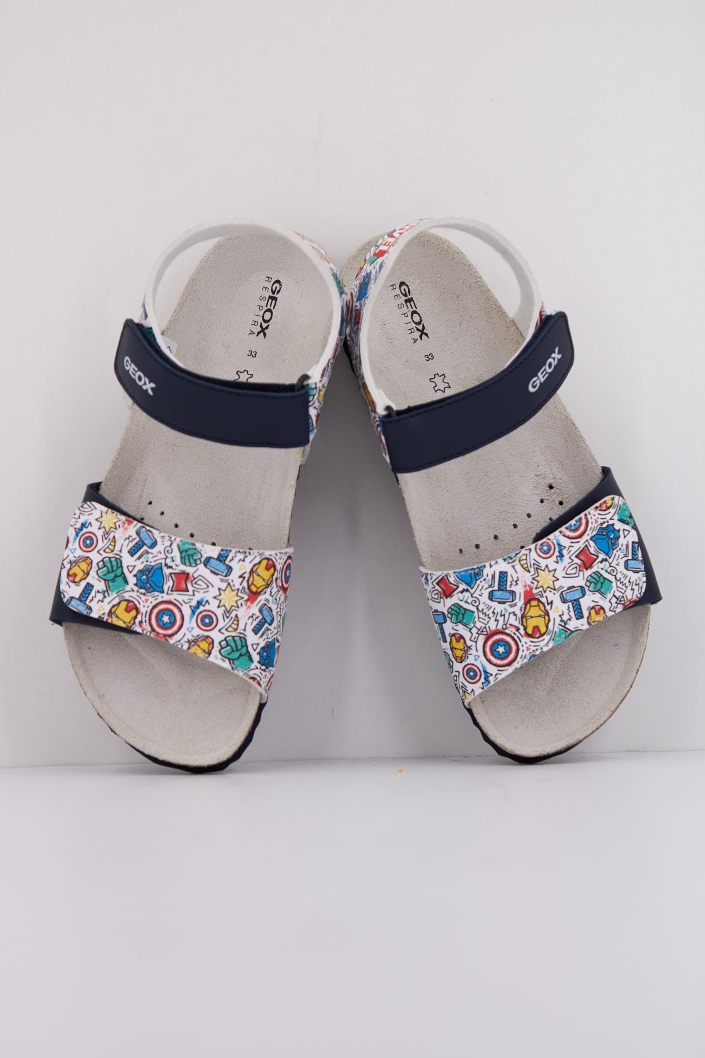 GEOX J GHITA BOY en color AZUL (3)
