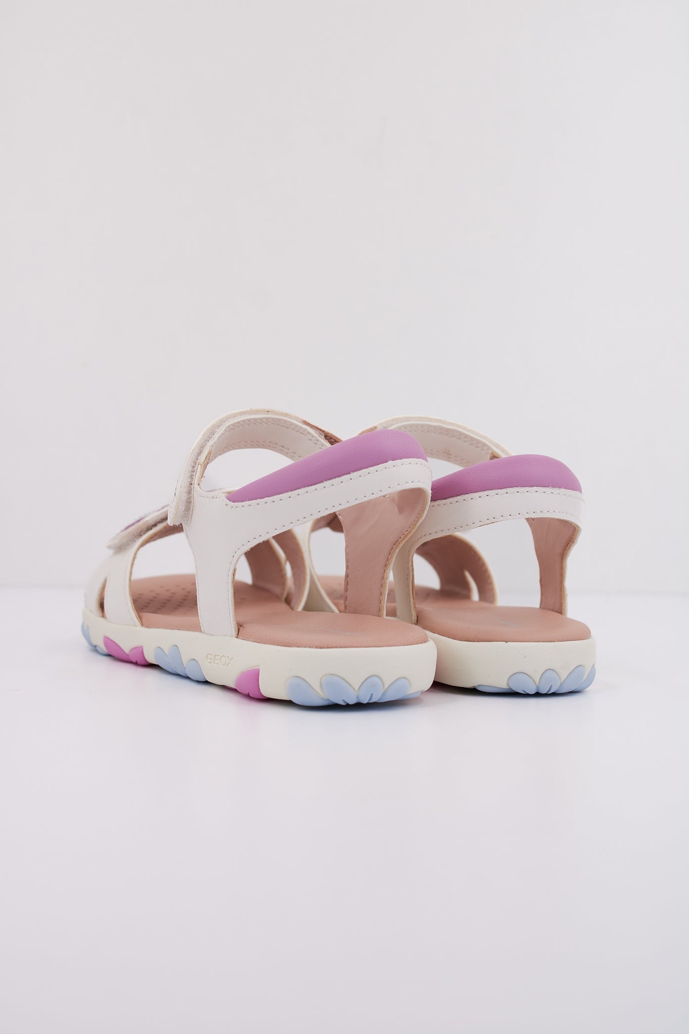 GEOX J SANDAL HAITI GIRL en color BLANCO (4)