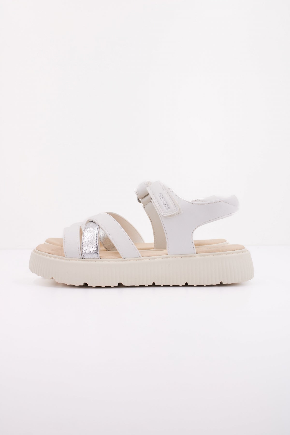 GEOX J SANDAL KODETTE GIR en color BLANCO (1)