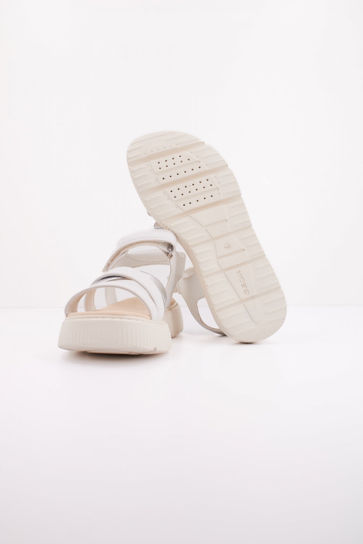 GEOX J SANDAL KODETTE GIR en color BLANCO (5)
