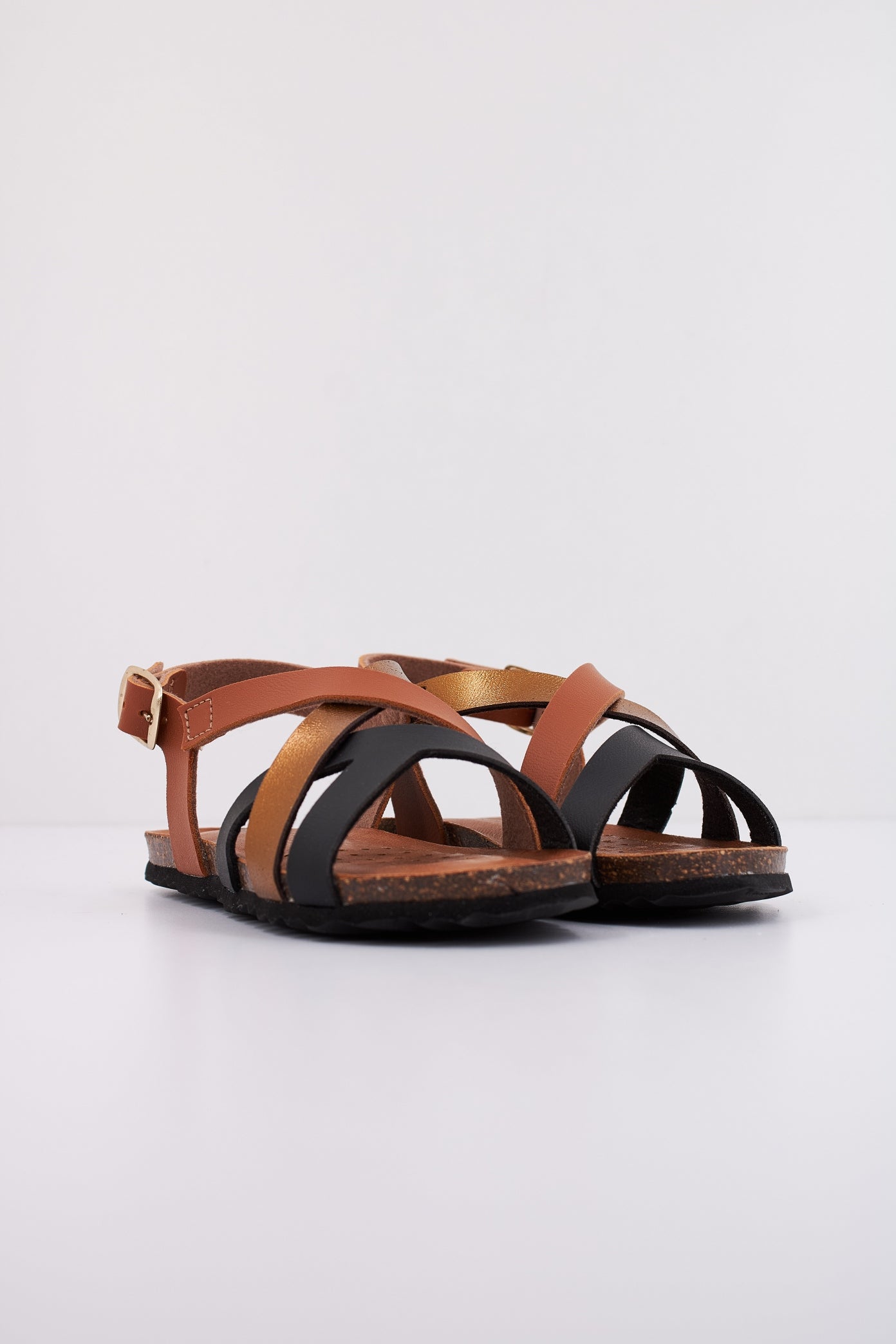 GEOX J SANDAL CHILENE GIR en color MARRON (2)