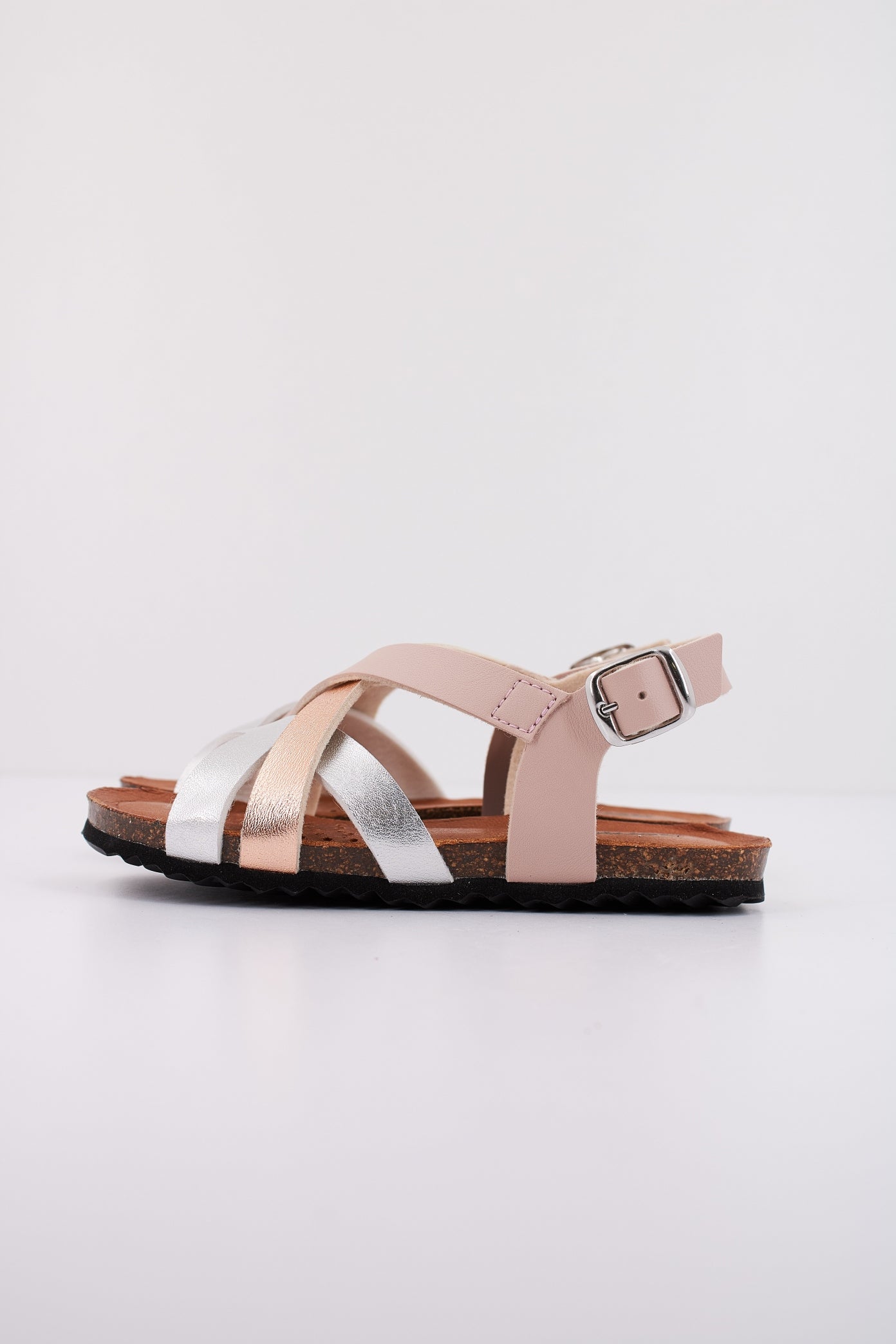 GEOX J SANDAL CHILENE GIR en color ROSA (1)