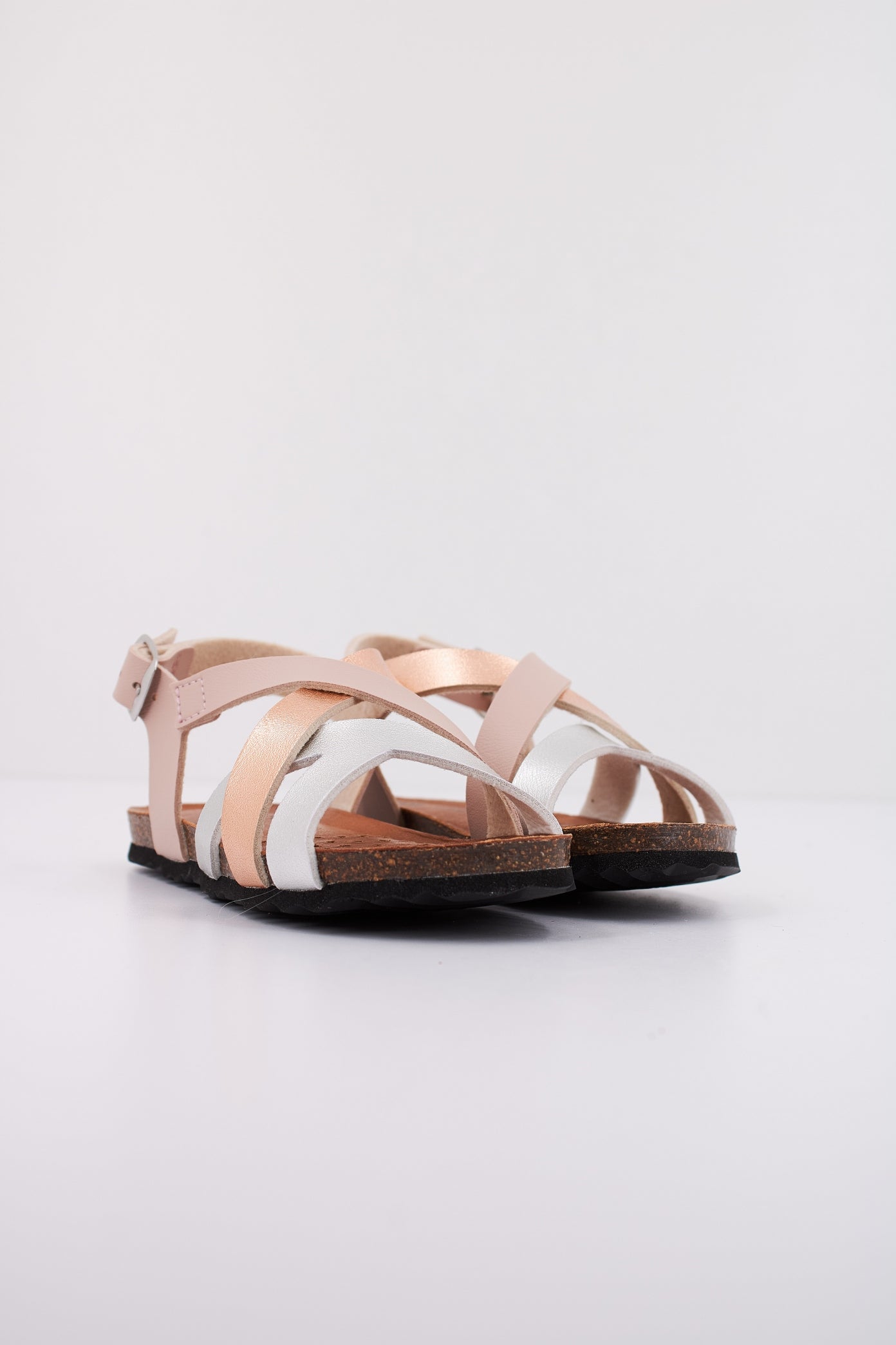 GEOX J SANDAL CHILENE GIR en color ROSA (2)