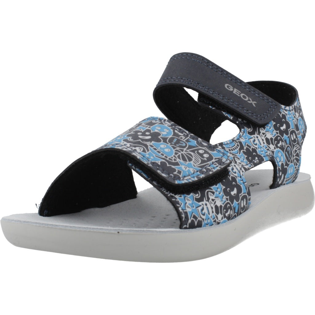 GEOX J SANDAL LIGHTFLOPPY en color AZUL (1)