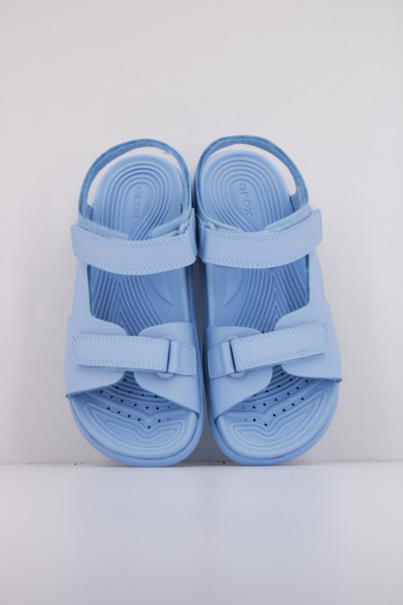 GEOX J SANDAL FUSBETTO GI en color AZUL (3)