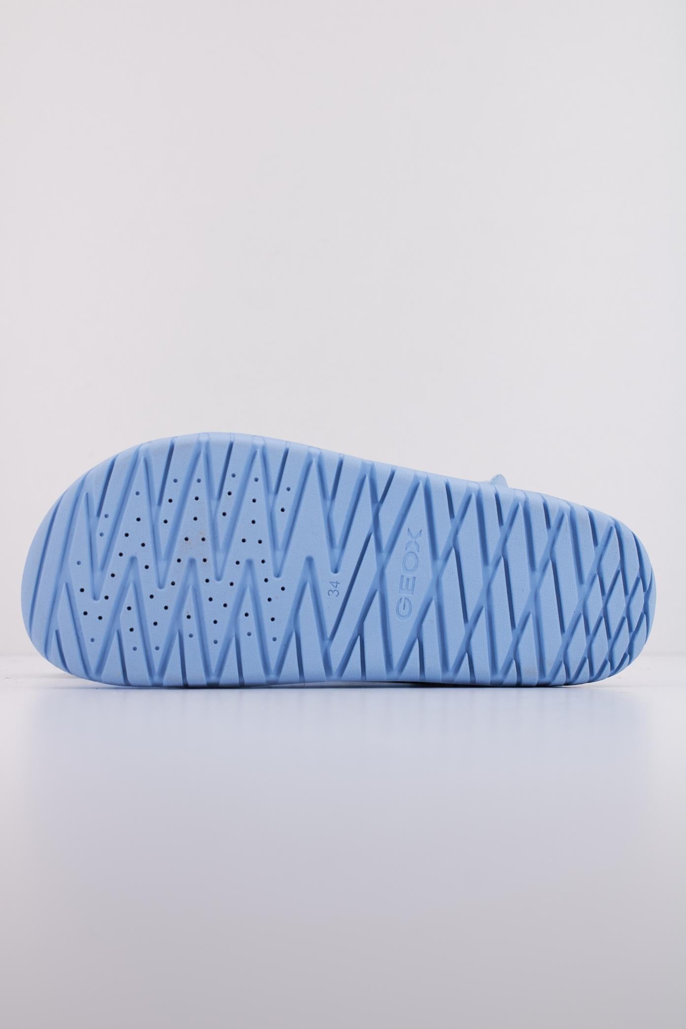 GEOX J SANDAL FUSBETTO GI en color AZUL (5)