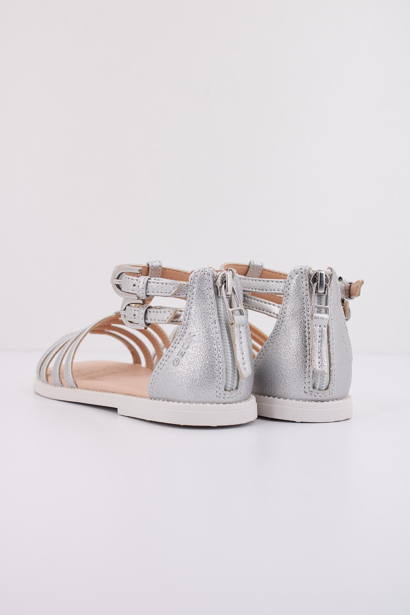 GEOX J SANDAL KARLY GIRL en color PLATA (4)