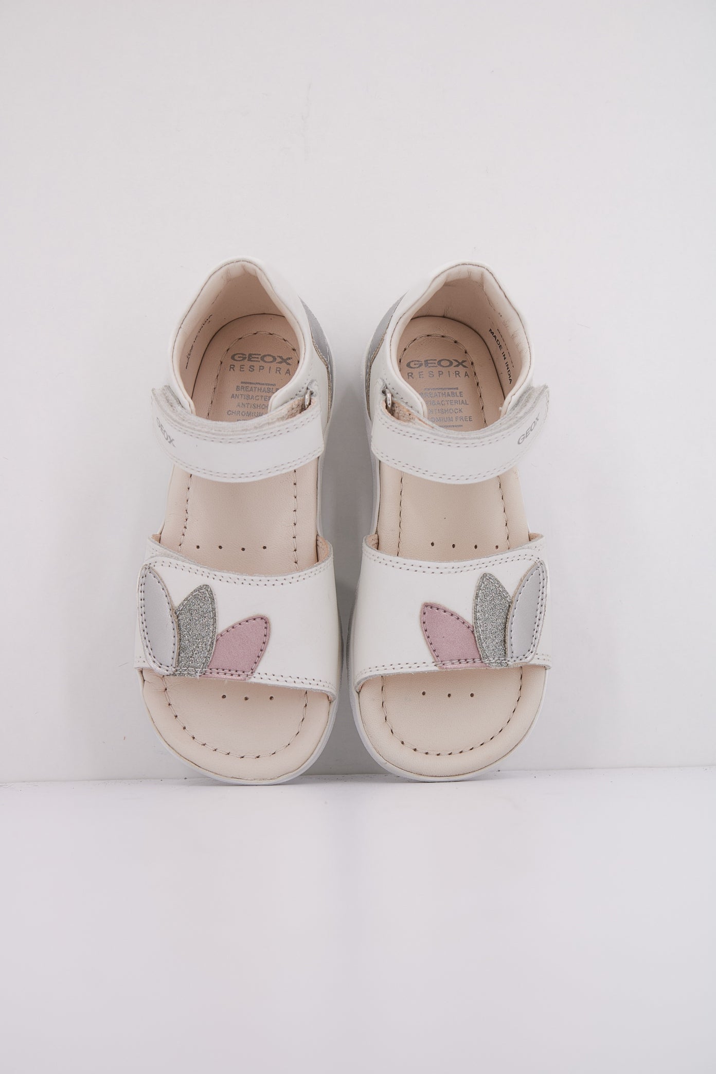 GEOX B SANDAL ALUL GIRL en color BLANCO (3)