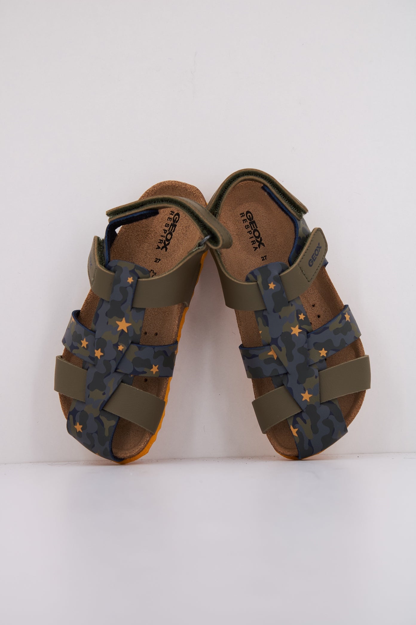 GEOX B SANDAL CHALKI BOY en color VERDE (3)