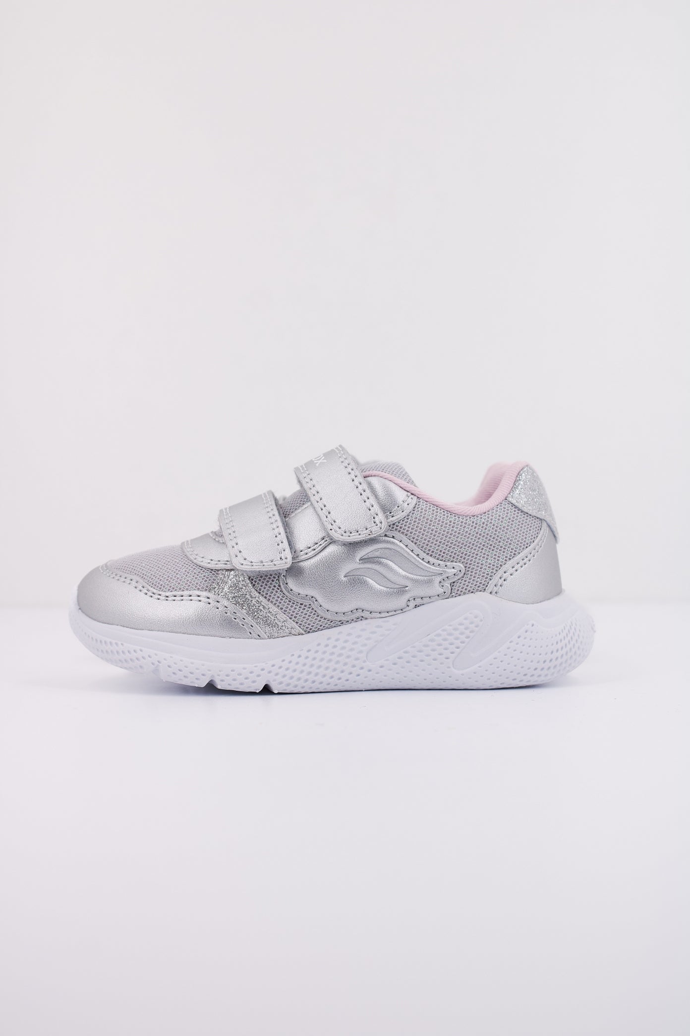 GEOX B SPRINTYE GIRL en color PLATA (1)