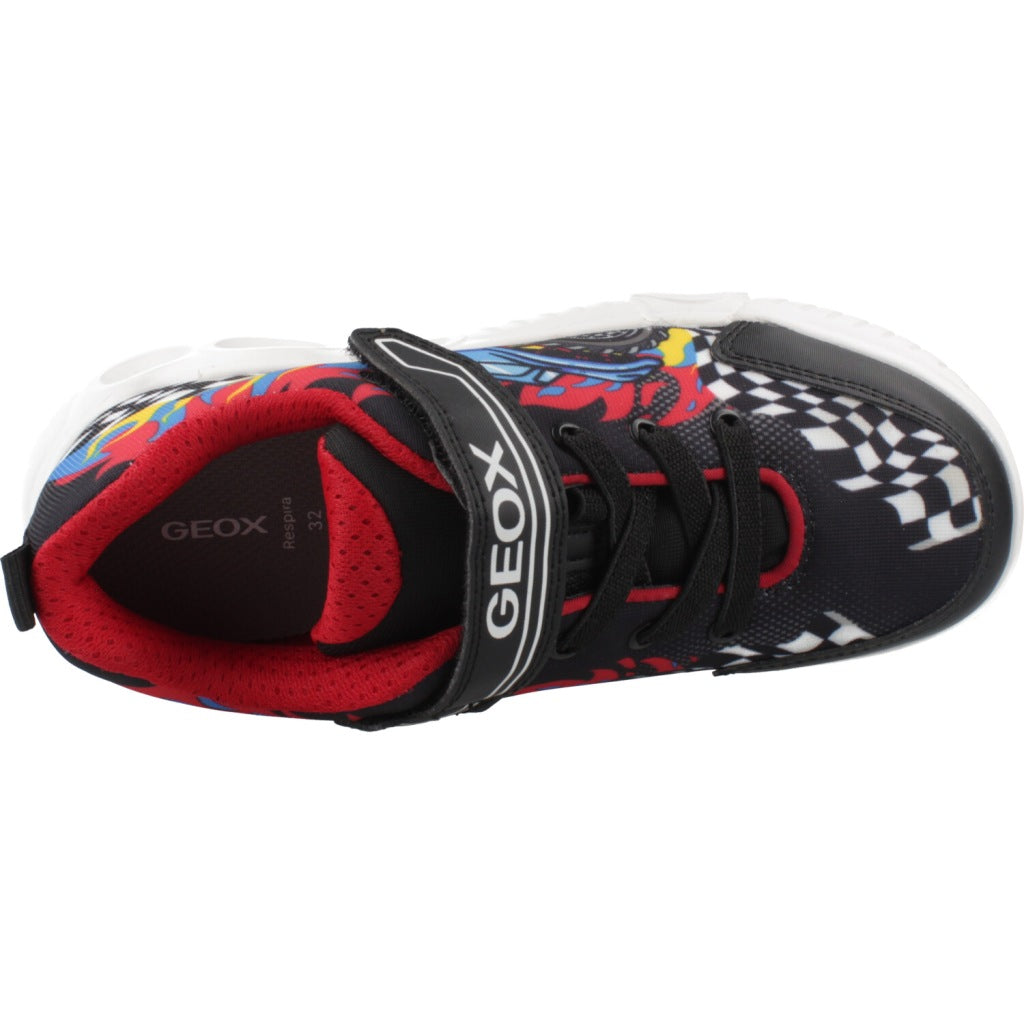 GEOX J WROOM BOY en color NEGRO (7)