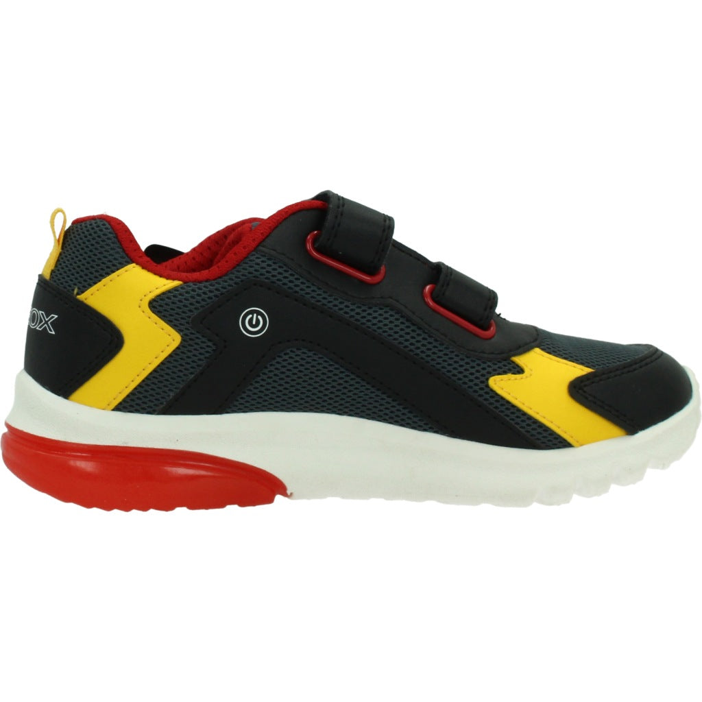 GEOX J CIBERDRON BOY en color NEGRO (4)