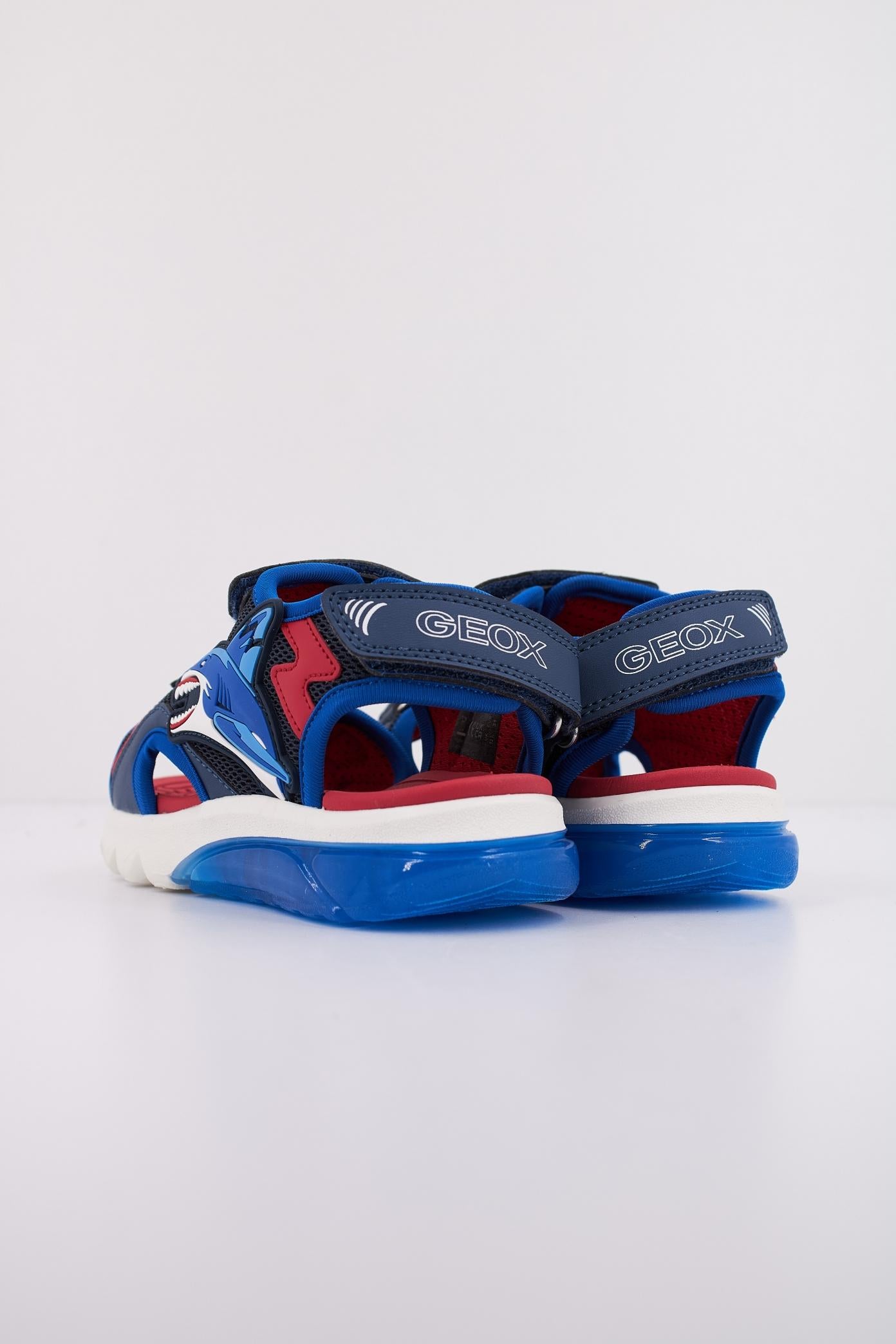 GEOX J SANDAL CIBERDRON B en color AZUL (4)