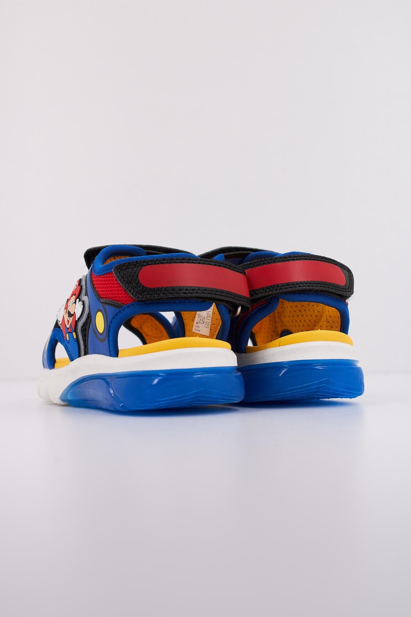 GEOX J SANDAL CIBERDRON B en color AZUL (4)