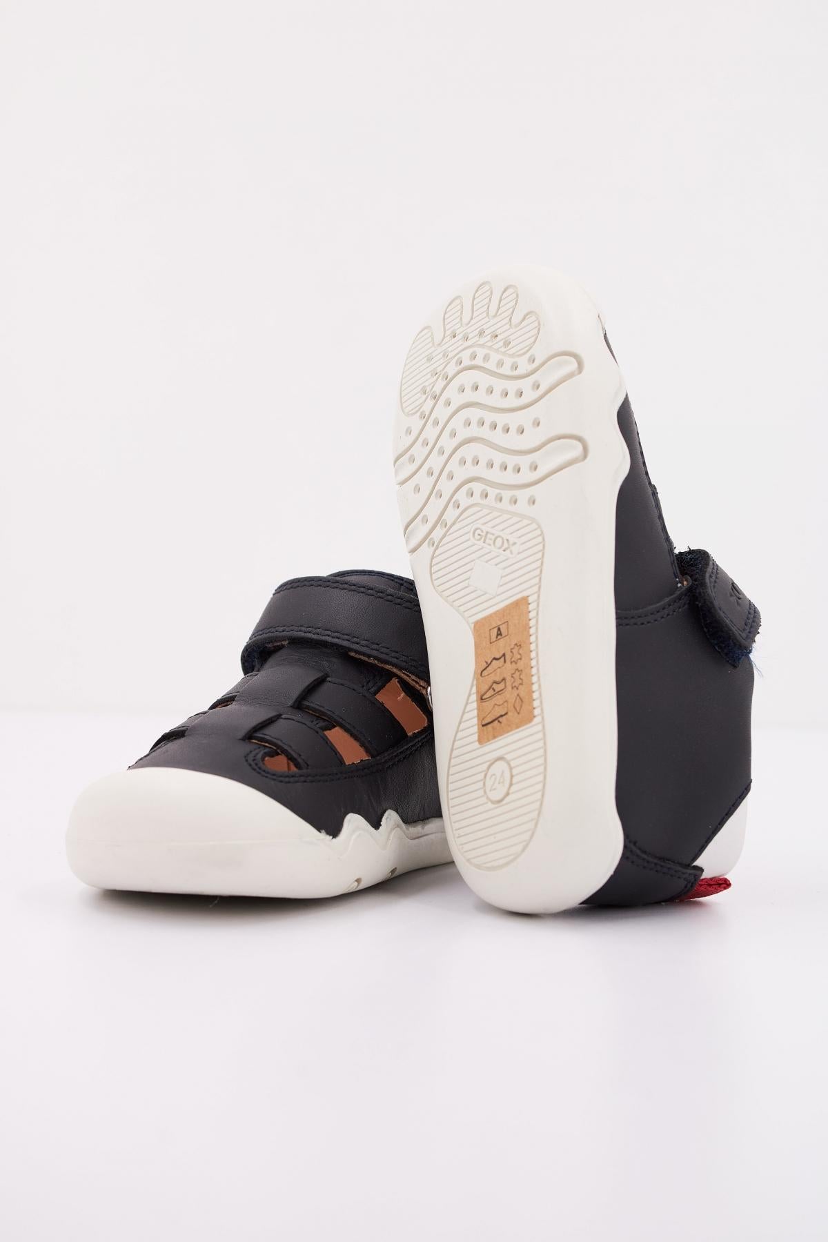 GEOX B STEPPIEUP BOY en color NEGRO (5)