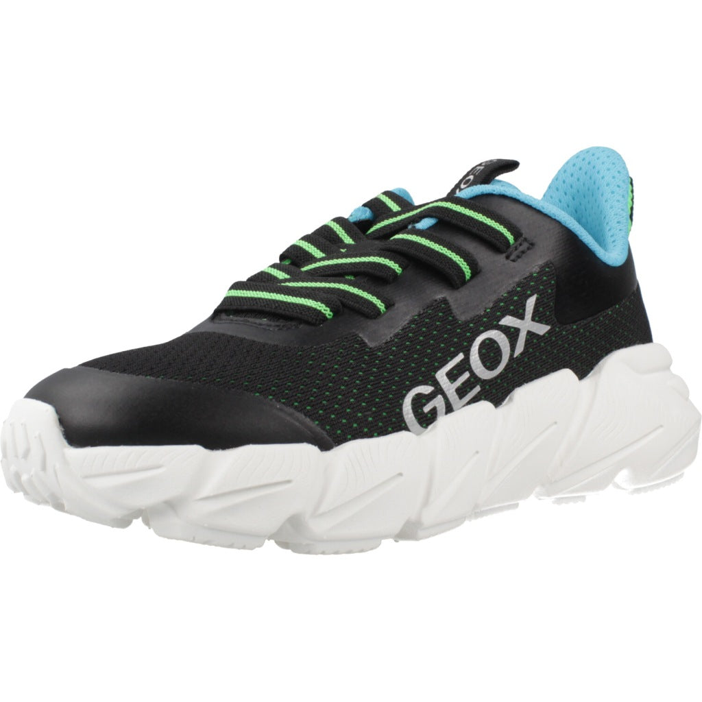 GEOX J FLEXYPER FAST BOY en color NEGRO (1)