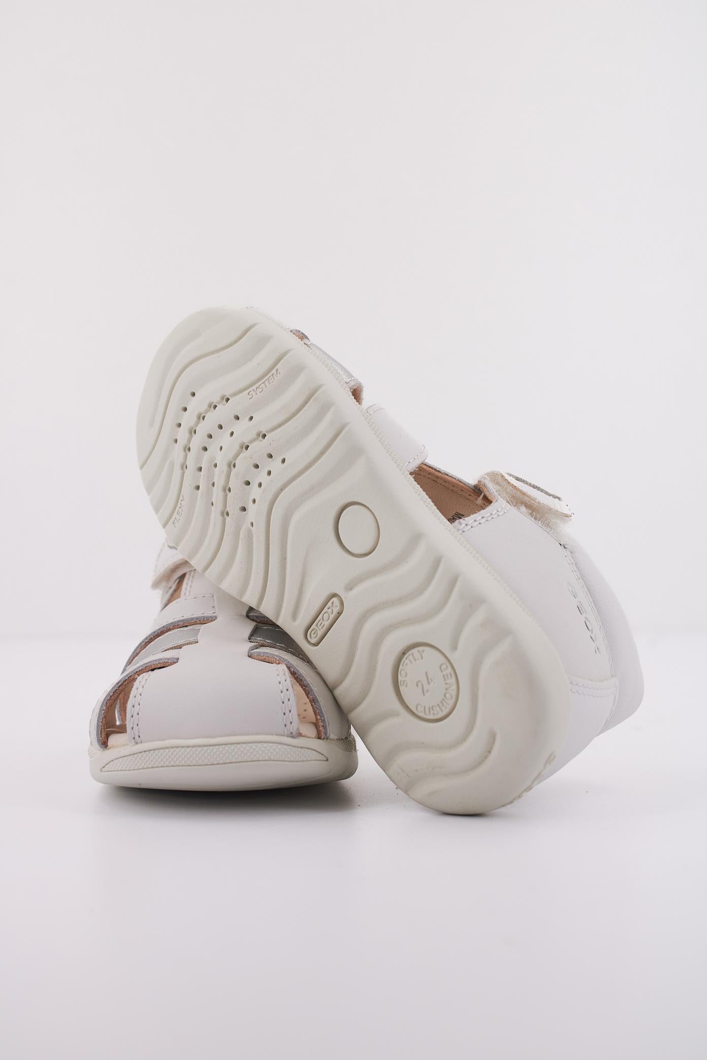 GEOX B SANDAL MACCHIA GIR en color BLANCO (5)