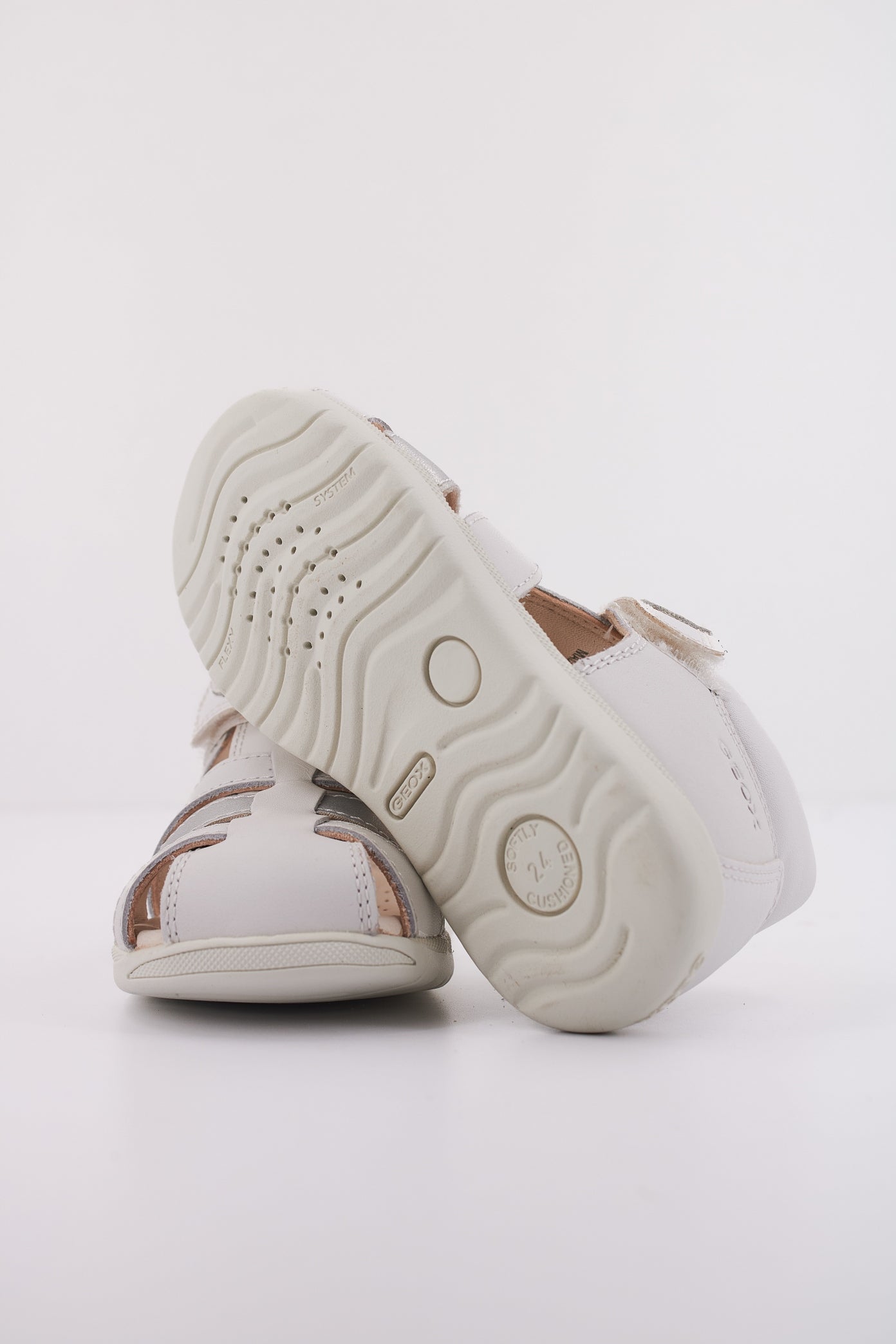 GEOX B SANDAL MACCHIA GIR en color BLANCO (5)