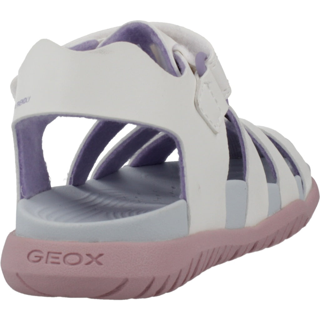 GEOX B SANDAL FUSBETTO GI en color BLANCO (3)