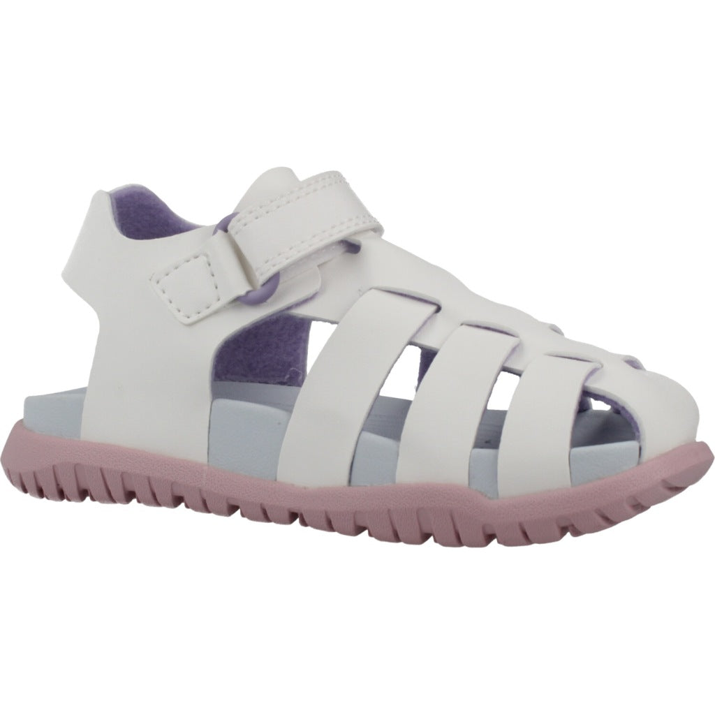 GEOX B SANDAL FUSBETTO GI en color BLANCO (5)