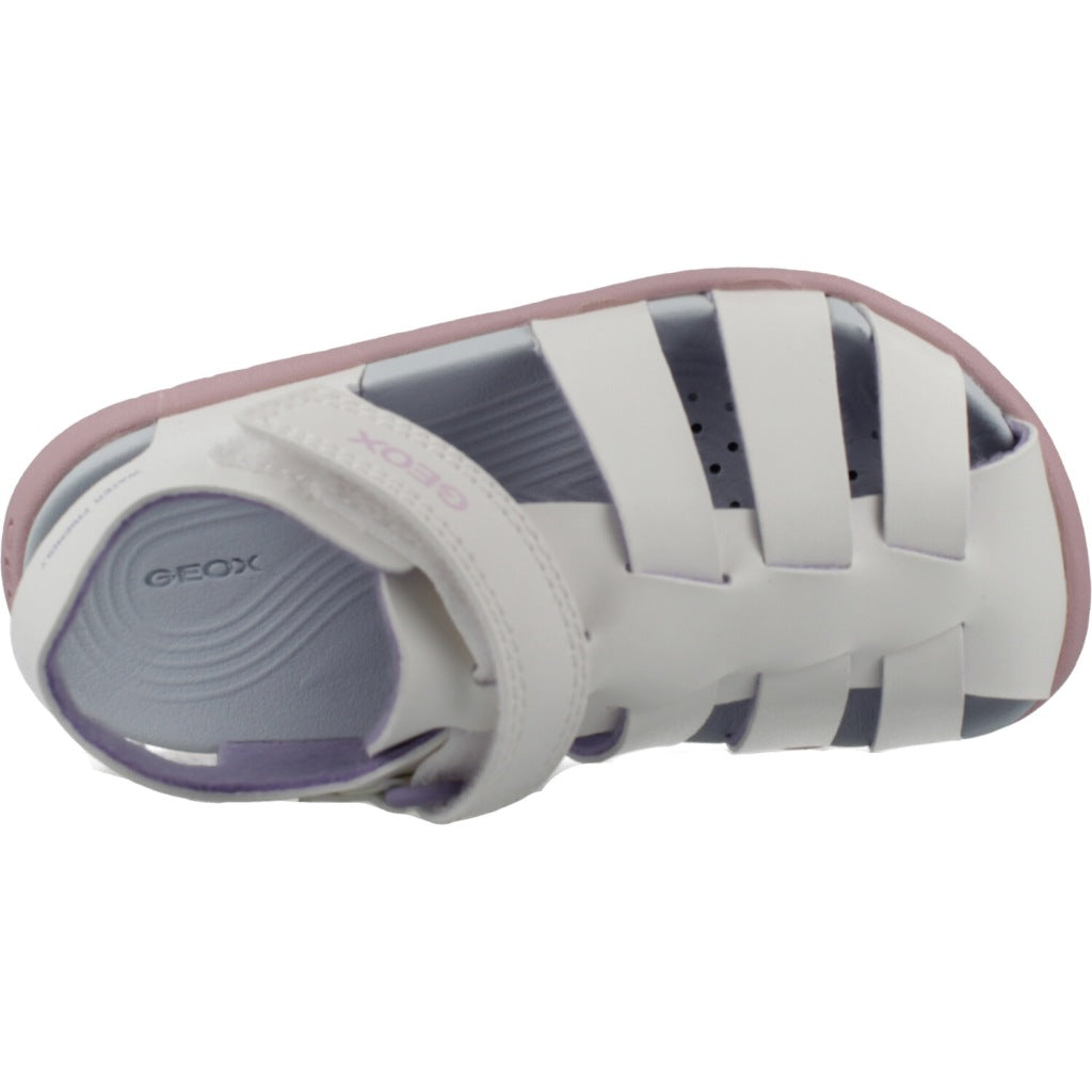 GEOX B SANDAL FUSBETTO GI en color BLANCO (7)