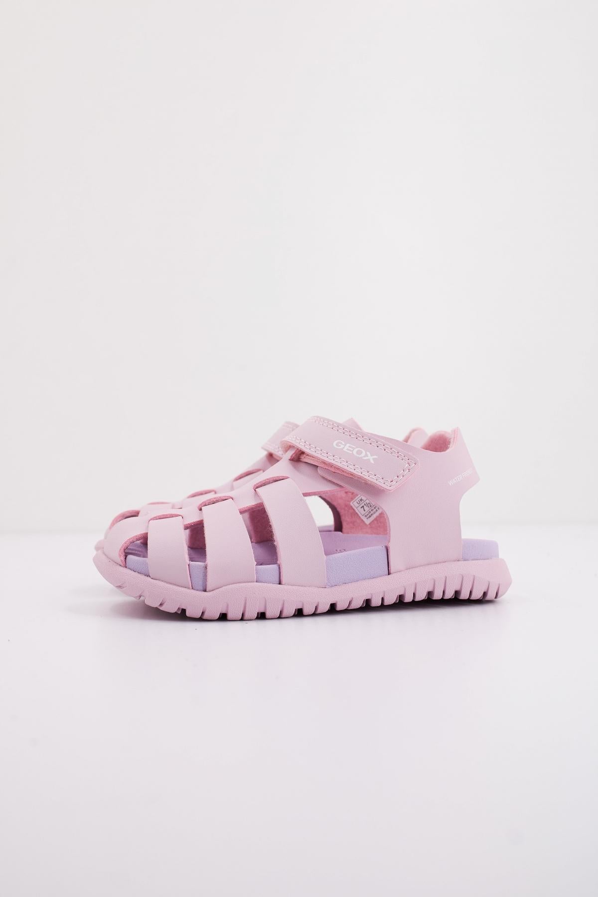 GEOX B SANDAL FUSBETTO GI en color ROSA (1)