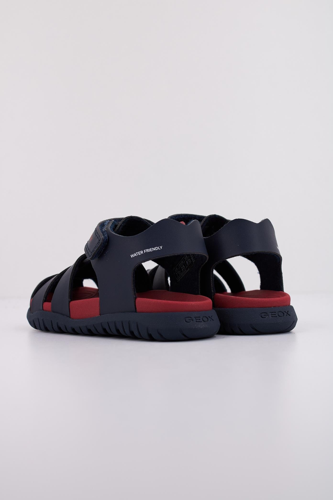 GEOX B SANDAL FUSBETTO BO en color AZUL (4)