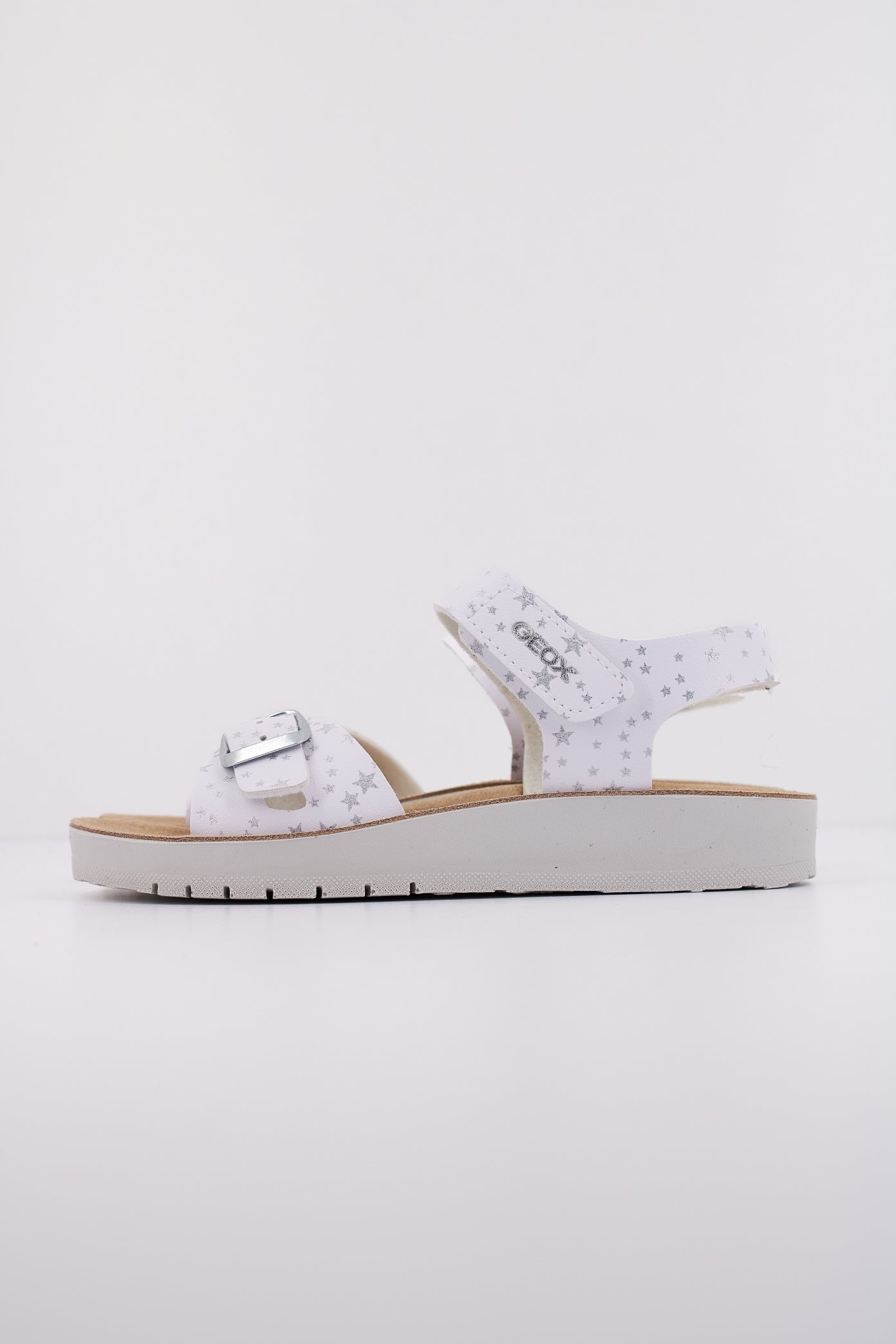 GEOX J SANDAL COSTAREI GI en color BLANCO (1)