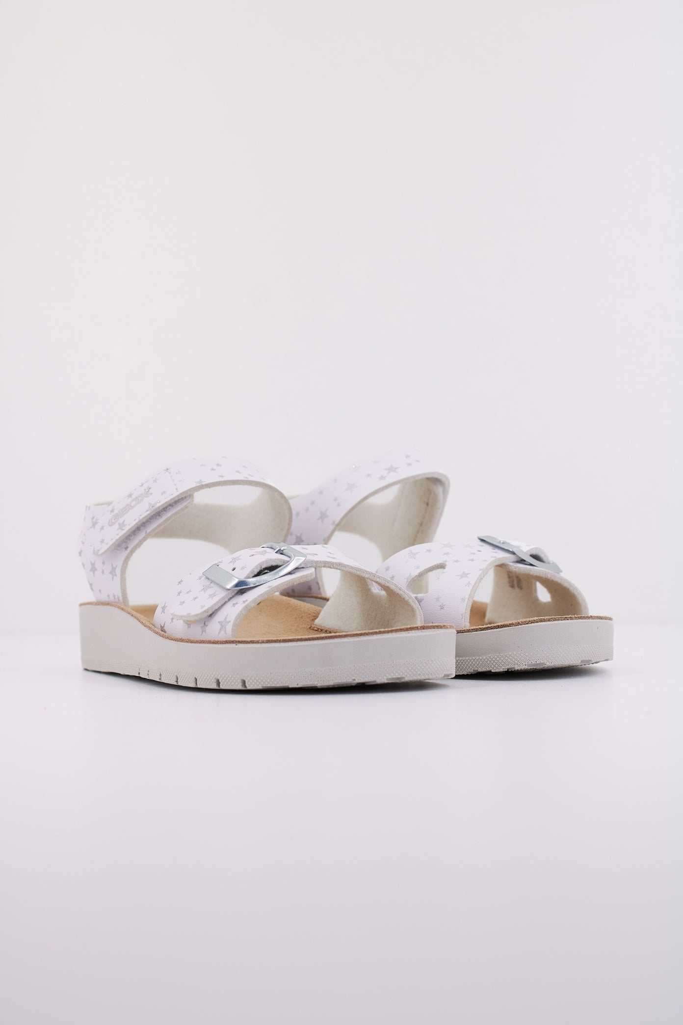 GEOX J SANDAL COSTAREI GI en color BLANCO (2)