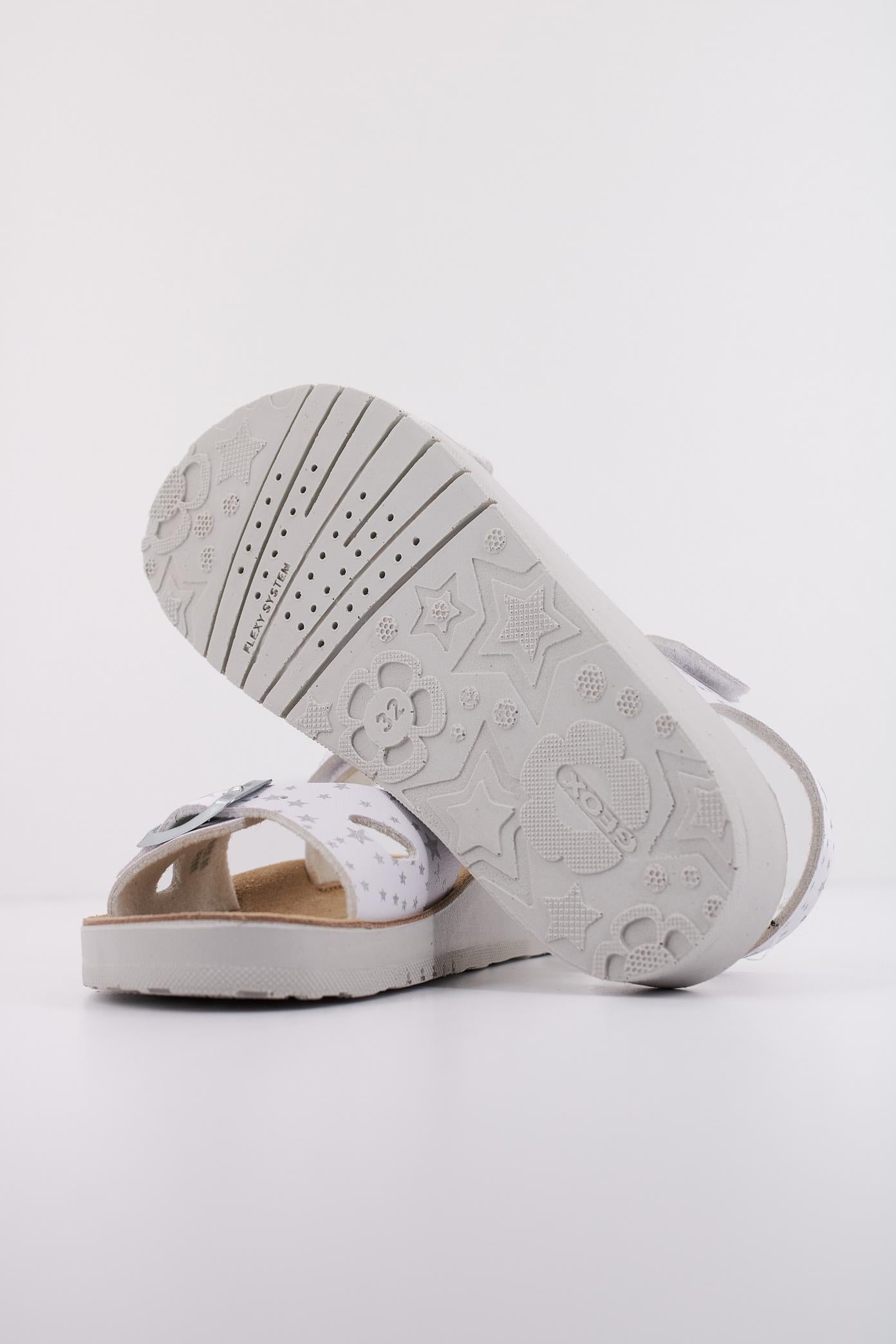 GEOX J SANDAL COSTAREI GI en color BLANCO (5)