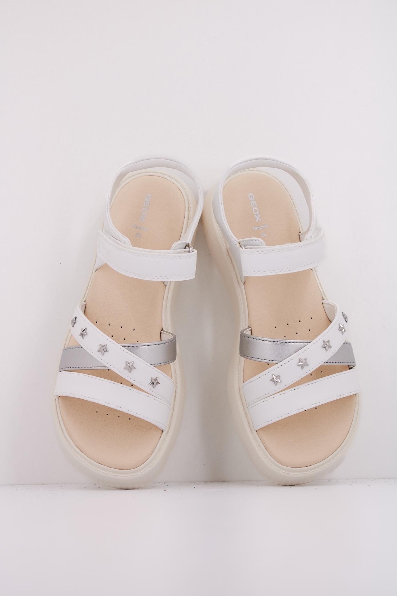 GEOX J SANDAL KODETTE GIR en color BLANCO (3)