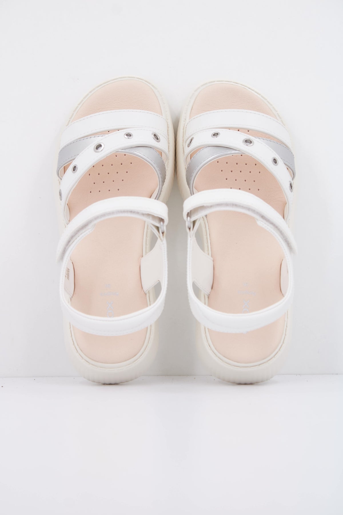 GEOX J SANDAL KODETTE GIR en color BLANCO (3)